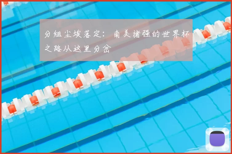 分组尘埃落定:南美诸强的世界杯之路从这里分岔